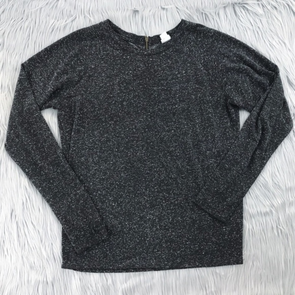 UO Word of Mouth Cozy Grey Zip Back Pullover